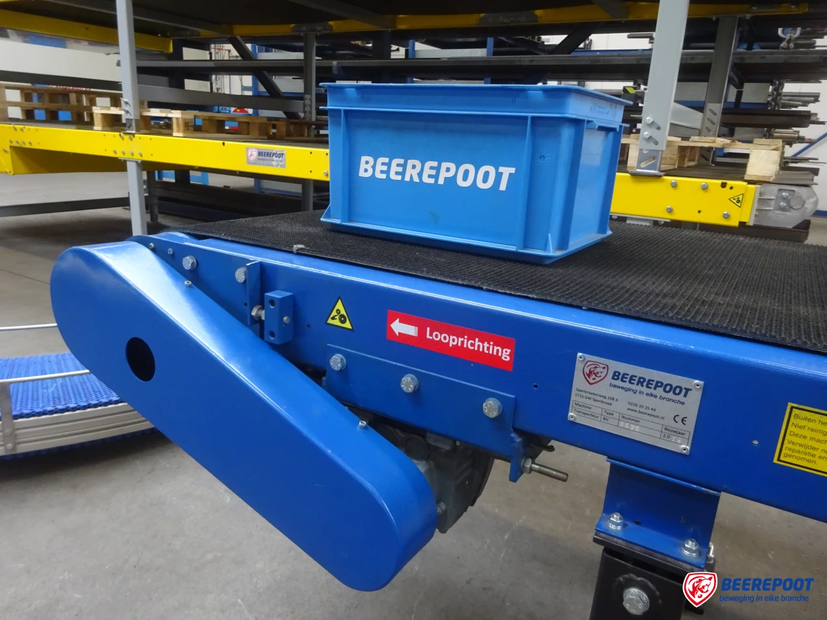 Vlakke transportband